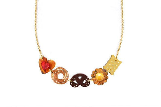 Butter Cookies Necklace by Laliblue